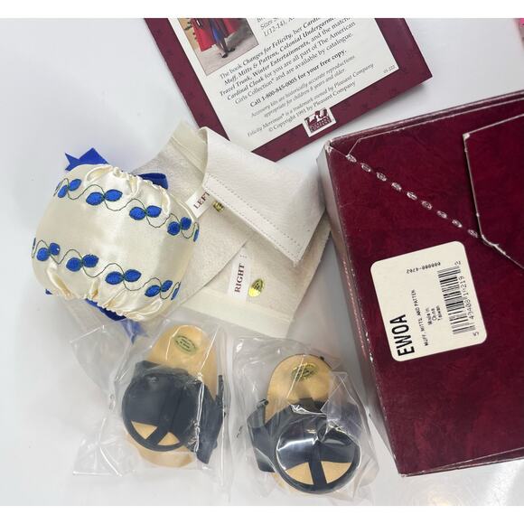 American Girl MUFF MITTS & PATTENS Pleasant Company Label Felicity Accessory BOX - Picture 6 of 9